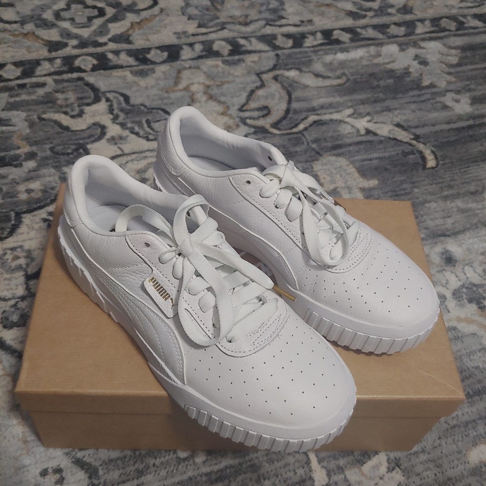 Puma Cali Triple white sneakers